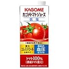 カゴメ トマトジュース 低塩 (濃縮トマト還元) 【機能性表示食品】 1L紙パック×6本入