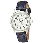[アリアス] 腕時計 アナログ アマルフィディア 防水 革ベルト 白 文字盤 WW20027A-165 レディース ブルー