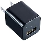 スパイダーズX 小型カメラ USB-ACアダプター型ビデオカメラ 防犯カメラ 1080P コンセント接続 動体検知 256GB対応 M-957