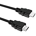 ZAZ HDMI ケーブル 1.5m ブラック HDMIタイプA(オス)- HDMIタイプA(オス) hdmi1.4規格 1080P 対応 テレビ ハードディスク録画機 PS3 PS4 switch HDTV cable-063