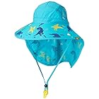 [ミシアラグジュアリー] ハット 帽子 UV防止 ボーイ ガール ビーチ 旅行 キッズ 紐付き 5253 ダイナソー 7-12 Years