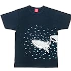 [OJICO] [オジコ] 半袖Tシャツ 「ジンベイザメ」 キッズサイズ 2A(75-85) ネイビー