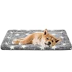EMPSIGN 犬 ベッド 猫 ベッド ペットクッション ペット マット リバーシブル 洗える ぐっすり眠る 通年使える 寒さ対策 暑さ対策 通気性いい 丁度いい厚さ 毛取りやすい 型崩れしない 小型犬 中型犬 M グレー