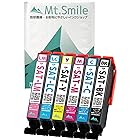 Mt.Smile インク SAT-6CL (6色 BK/C/M/Y/LC/LM)(対応機種) EP-712A EP-713A EP-714A EP-715A EP-812A EP-813 EP-814A EP-815A 互換インク エプソン用 S