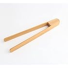 コンパクトサイズで手が汚れない☆【衛生的！】bamboo cutlery/竹製スナックトング
