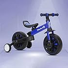 ズーブリー 三輪車 2-6歳子供用 5in1キッズバイク 折りたたみ ハンドル・シート高さ調整可能 へんしんバイク 子供自転車 ベビーバイク 持ち運び便利