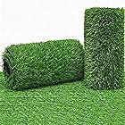 リアル人工芝 1.5x2m 極細 耐UV 組み立て簡単 芝生マット リアル人工芝 ふかふかな質感と本物のような触り心地 該当する 芝庭 人工芝生 ガーデニング アウトドア, グリーン