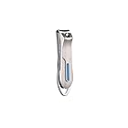 Jiangpzjd 爪切り， 1ピースの専門のステンレス鋼のネイルクリッパーカッターの足の切断機械トリマーペディキュアはさみマニキュアファイル (Color : Silver)