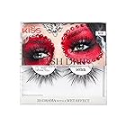 KISS Halloween Lash Drip False Eyelashes, Spiky X Boosted Volume, Unique Wet Look Hydrated Effect, Multi-Length Rewearable