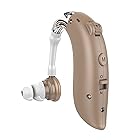 集音器 BTE型 左右耳兼用 耳かけ式 USB充電式 ノイズ抑え 取扱説明書 (肌色)