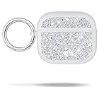 【Case-Mate】AirPodsケース (AirPods・第3世代) ソフト TPU カバー リングクリップ付き ワイヤレス充電対応 AirPods Case Twinkle Stardust CM044964