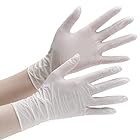 [ミドリ安全] ニトリル 手袋 作業用 ニトリルゴム アクセラレーターフリー ベルテ723 極薄 粉なし ホワイト M 100枚入