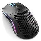 Glorious グロリアス モデルo 無線 ゲーミングマウス ワイヤレス 軽量 マウス ゲーミング RGB 左右対称 wireless mouse gaming サイドボタン 6個プログラムボタン 国内正規品 (65g)