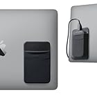Slipdrive - ノートパソコン用ポータブルハードドライブスリーブ - SSD ソリッドステートドライブ - 再利用可能な接着剤 - 外付けハードドライブキャリーケース - ポケットポーチ(ブラック)