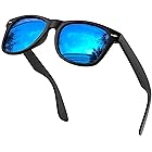 [KANASTAL] 偏光 サングラス メンズ レディース クラシック 青 ブルー おしゃれ スポーツサングラス UV400紫外線 旅行 自転車 ドライブ 超軽量 ランニング 釣り 登山 トレッキング ハイキング