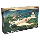 エデュアルド 1/48 プロフィパック 日本海軍 A6M2 零戦21型 プラモデル EDU82212 成型色