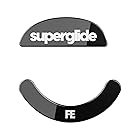 Superglide マウスソール for Pulsar Xlite Wireless/Xlite V3/V3eS/Xlite V2/Xlite V2 Mini マウスフィート [ 強化ガラス素材 ラウンドエッヂ加工 高耐久 超低摩擦 Super
