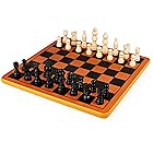 Cardinal Classics 木製チェスセット チェスボードと木製チェスピース 2プレイヤー戦略ボードゲーム 大人と子供用 8歳以上