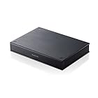 エレコム ポータブルHDD ハードディスク 2TB PC/テレビ録画用 USB3.2(Gen1) ブラック ELP-PTV020UBK