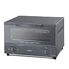 アイリスオーヤマ トースター オーブントースター 4枚焼き 温度調節3段階 トレー付 1200W EOT-032-HA アッシュ