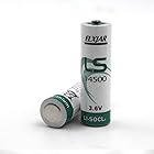 【2本組】3.6V LS14500 塩化チオニルリチウム電池, 互換性あり にとって Saft LS14500 AA PLC Battery
