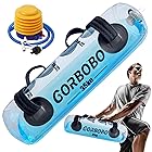 Gorbobo ウォーターバッグ 体幹トレーニング 最大35kg 筋トレ器具 コアトレーニング ウォーターダンベル バーベル フットポンプ付き