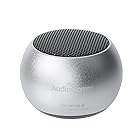 オーム電機 AudioComm ワイヤレスミニスピーカー シルバー ASP-W50N-S 03-2416 OHM Bluetooth 無線 ポータブルスピーカー