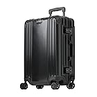 [レジェンドウォーカー ]スーツケース キャリーケース キャリーバッグ フレームタイプ TSAダイヤルロック ダブルキャスター Sサイズ 1～3泊 3.7kg 35L 5509-48-MAT-BK マットブラック