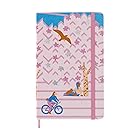 モレスキン ノート 2022年 さくら限定版 ノートブック ラージサイズ(横13cm×縦21cm) 横罫 自転車 LESU05QP060