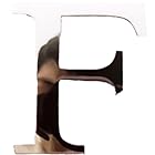 アクリル ミラー アルファベット ウォールステッカー シール 3D 立体 1文字 組み合わせ 大文字 英字 壁飾り 貼る デコレーション 鏡 壁 DIY インテリア 部屋 リビング おしゃれ (F)