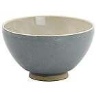 セラミック藍 美濃焼 YUKURI 茶碗 ビスク 天目碗 電子レンジ対応 食洗機対応 国産 ブルーグレー 8365 φ11×h6.2cm