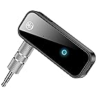 Bluetooth トランスミッター Bluetooth レシーバー 送信機 受信機 ハンズフリー通話 一台三役 低遅延 ぶるーつーす送信機 ワイヤレス 3.5mmオーディオ 小型 イヤホン/スピーカー/スマホ/テレビ/車対応 充電しながら使用可