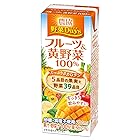 雪印メグミルク 農協 野菜Days フルーツ&黄野菜100％LL 200ml×18本