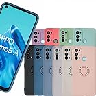 OPPO Reno5 A ケース シリコン リング ソフトケース カバー シンプル オッポ リノ5A スマホケース 薄型 保護 衝撃 吸収 国内正規メーカー 【su.su.mu】 s617op5aLA