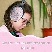 [ZOHAN] 030 防音 イヤーマフ 子供 遮音値 NRR22dB 耳当てプロテクター 学生用 聴覚保護 ヘッドバンド 調整可能 折りたたみ型 ANSI S3.19-1974 & CE EN352-1:2002 認証済み 耳あて 聴覚過敏(ユ