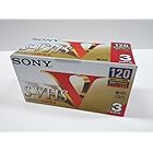 SONY 3VXST120VL S-VHSビデオカセット(120分3巻パック)
