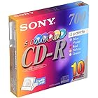 ソニー CD-Rメディア 1-48倍速 クレードルケース 10枚 10CDQ80EXC