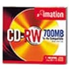 CDRW80A CD-RW 700MB ブランド入 シルバー ジュエル(1cm)ケース入