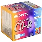 ソニー CD-Rメディア 5mmケース 21枚 21CDQ80EX