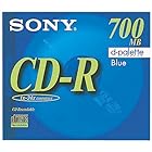 SONY 日本製 データ用CD-R 700MB 48倍速 ブルー 単品 CDQ80EL