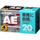 TDK オーディオカセットテープ AE 20分4巻パック [AE-20X4G]