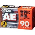 TDK オーディオカセットテープ AE 90分3巻パック [AE-90X3G]