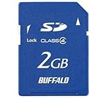 BUFFALO SDカード スタンダードモデル 2GB RSDC-S2GC4