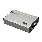 ラトックシステム パソコン自動切替器 USB接続DVI/Audio対応(2台用) REX-230UDA