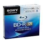 SONY ビデオ用BD-R 追記型 片面2層50GB 4倍速 ホワイトプリンタブル 5枚パック 5BNR2VCPS4