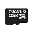 旧モデル Transcend microSDHCカード 32GB Class10 変換アダプタ無し TS32GUSDC10