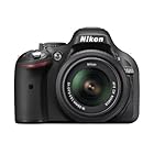 Nikon デジタル一眼レフカメラ D5200 レンズキット AF-S DX NIKKOR 18-55mm f/3.5-5.6G VR付属 ブラック D5200LKBK