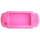 OSTENT ケース プロテクター ソフト プロテクター シリコン トラベル キャリー ケーススキン カバー ポーチスリーブ Sony PSP2000/3000用 (Pink)