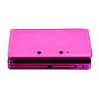 OSTENT ケース 耐衝撃 ハード アルミ メタル ボックス カバー ケース シェル Nintendo 3DS コンソールに対応 (Rose Red)