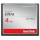 サンディスク ウルトラ コンパクトフラッシュ 4GB SDCFHS-004G-J35